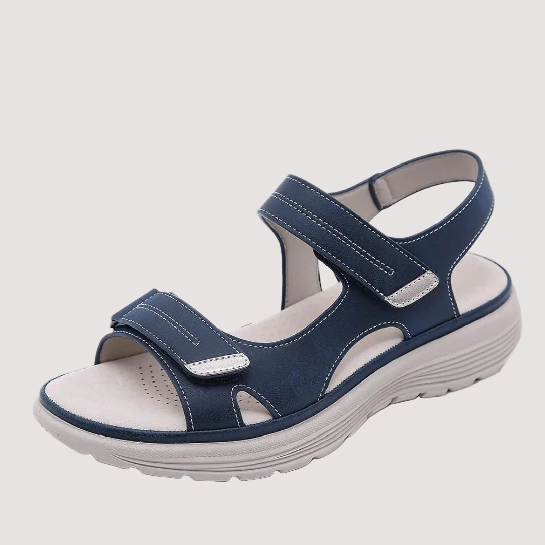Damskie sandały casual na rzepy ortopedyczne