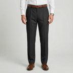 Męskie spodnie z prostą nogawką