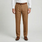 Męskie spodnie z prostą nogawką