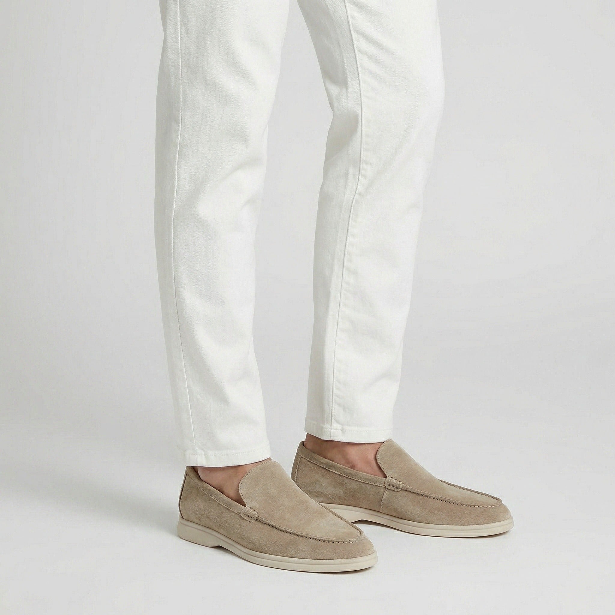 Męskie mokasyny casual niskie wsuwane