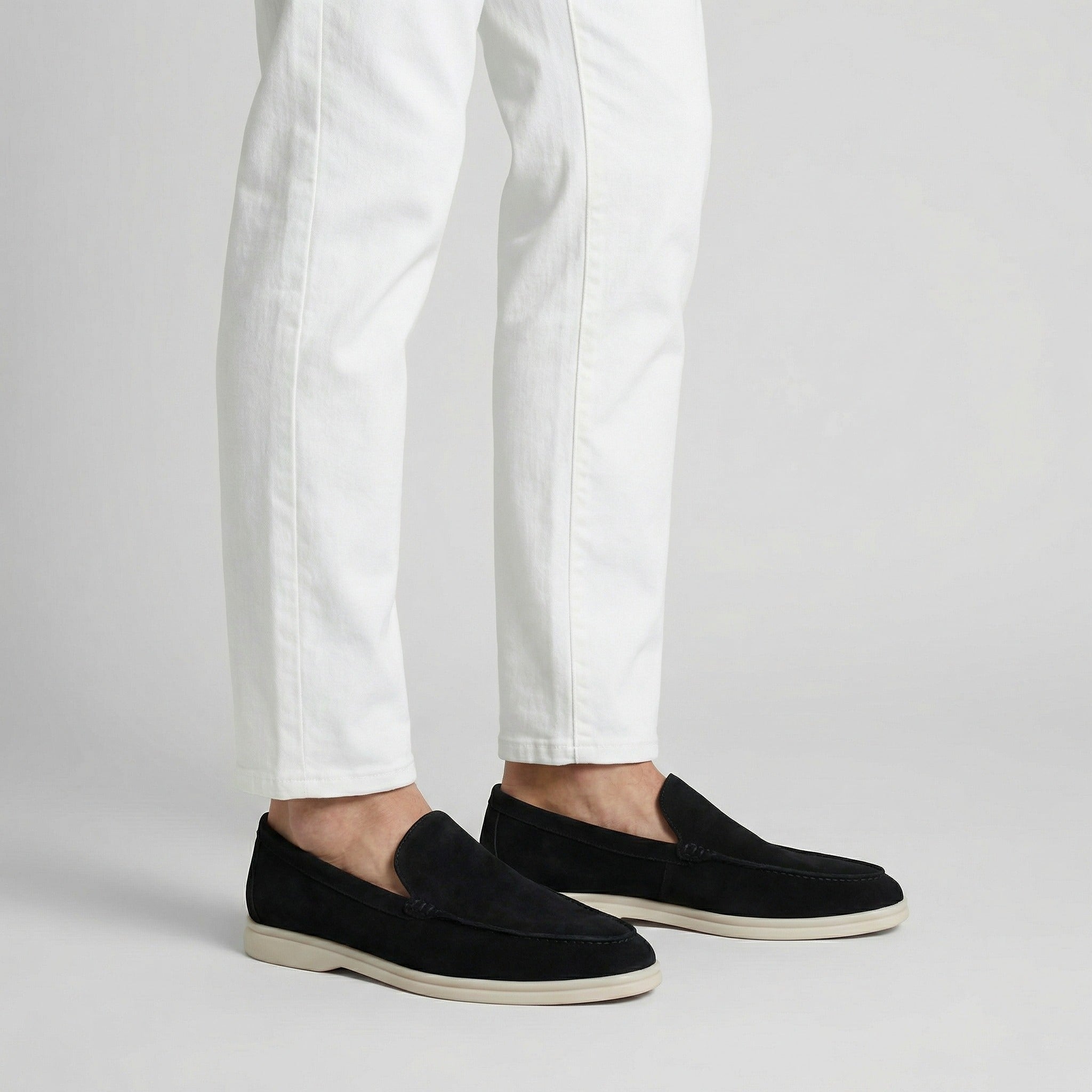 Męskie mokasyny casual niskie wsuwane